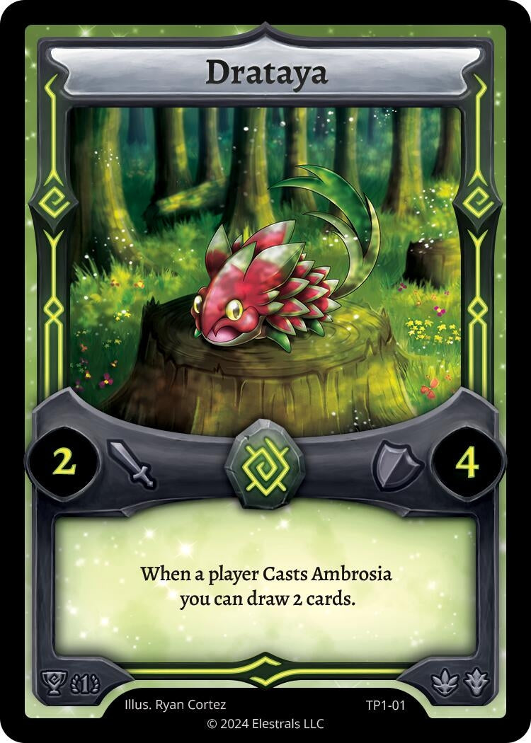 Image for Drataya (TP1-01) (Organized Play Series 1) - Elestrals
