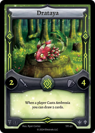 Image for Drataya (TP1-01) (Organized Play Series 1) - Elestrals