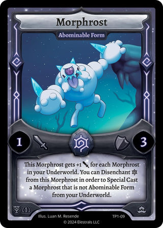 Image for Morphrost - Abominable Form (TP1-09) (Organized Play Series 1) - Elestrals