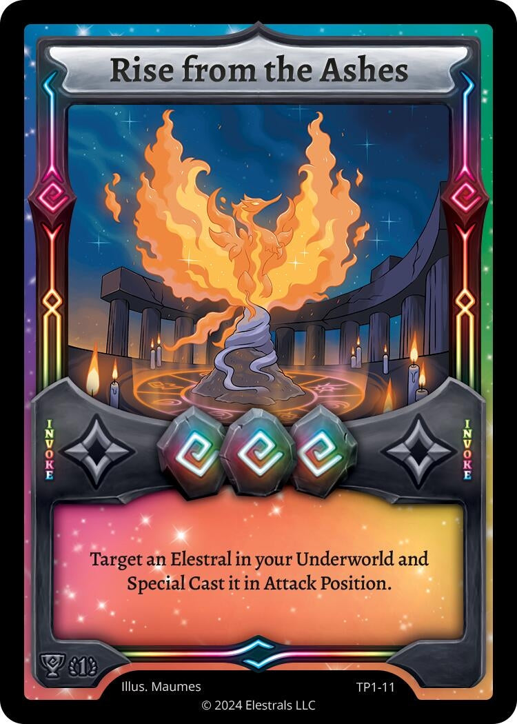 Image for Rise From The Ashes (TP1-11) (Organized Play Series 1) - Elestrals