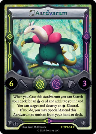 Image for Aardvarum (TP1-14) (Organized Play Series 1) - Elestrals