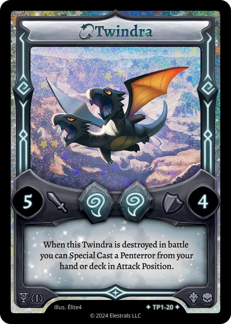 Image for Twindra (TP1-20) (Organized Play Series 1) - Elestrals