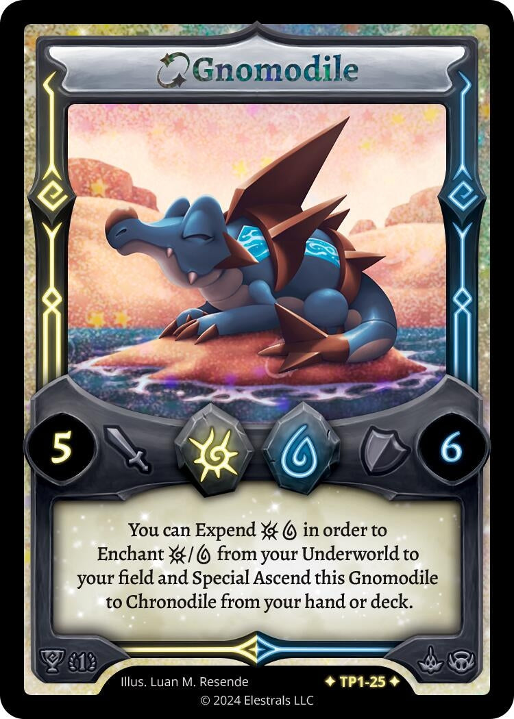 Image for Gnomodile (TP1-25) (Organized Play Series 1) - Elestrals