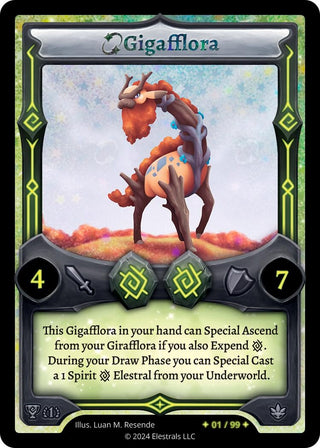 Image for Gigafflora (Serialized) (/99) (Organized Play Series 1) - Elestrals