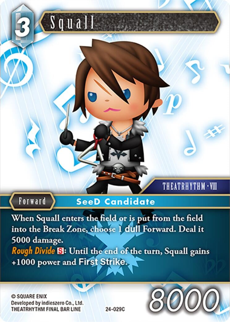Squall (24) [24] - Final Fantasy TCG Single