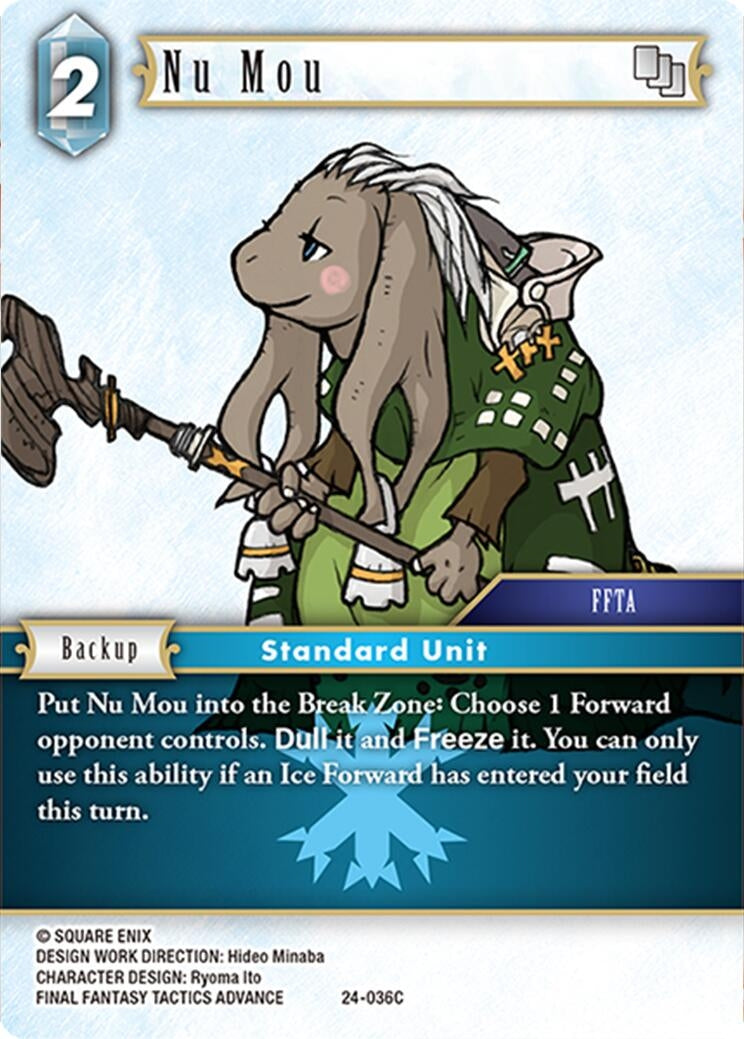 Nu Mou (24) [24] - Final Fantasy TCG Single