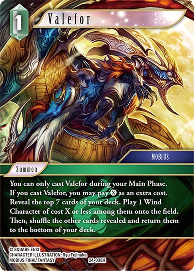 Valefor (24) [24] - Final Fantasy TCG Single