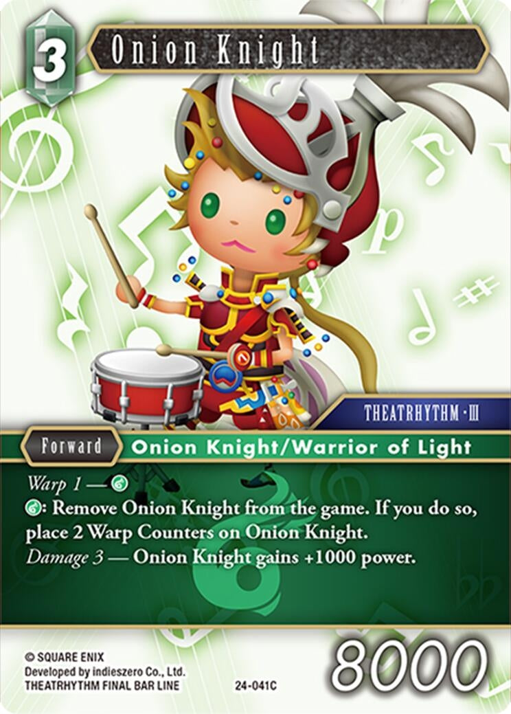 Onion Knight (24) [24] - Final Fantasy TCG Single