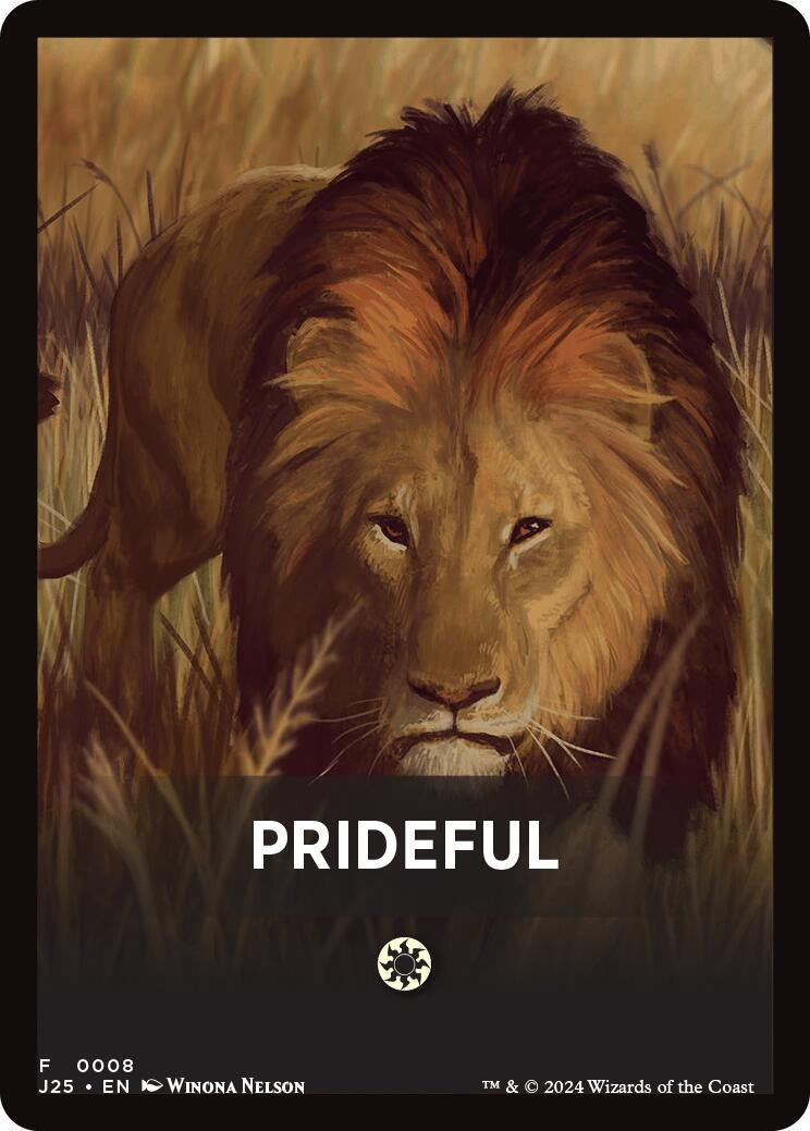 Prideful Theme Card (8) [J25] - MTG Single