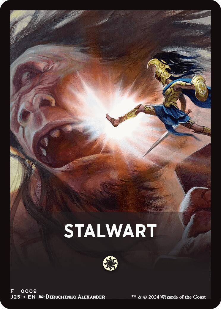 Stalwart Theme Card (9) [J25] - MTG Single