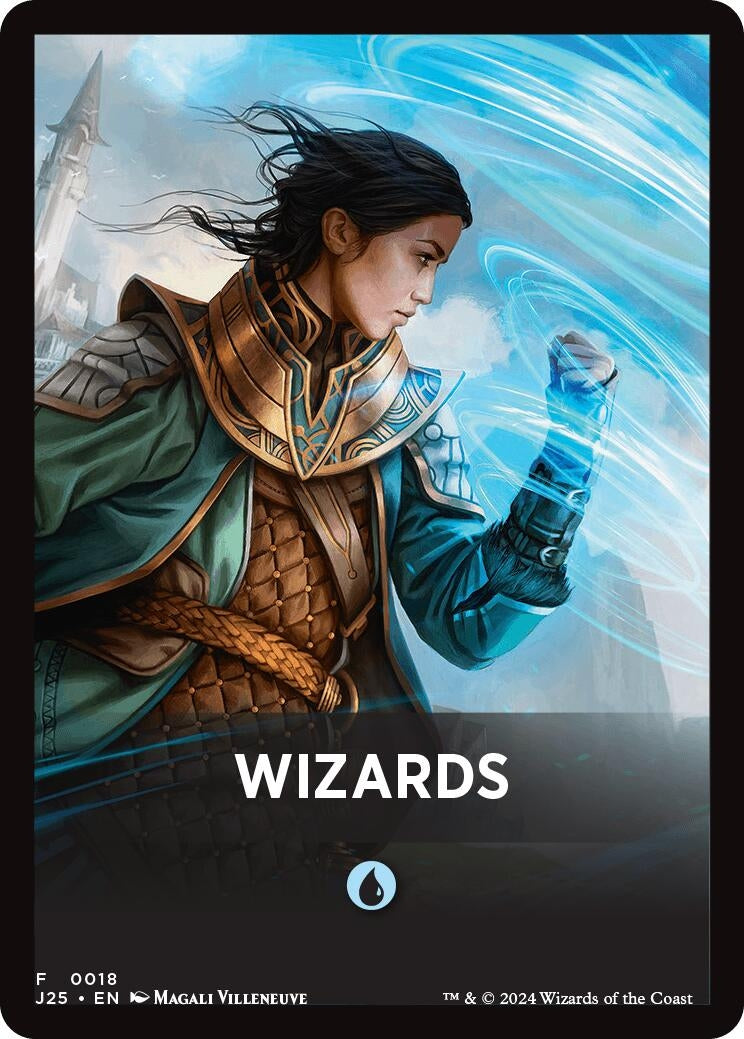 Wizards Theme Card (18) [J25] - MTG Single