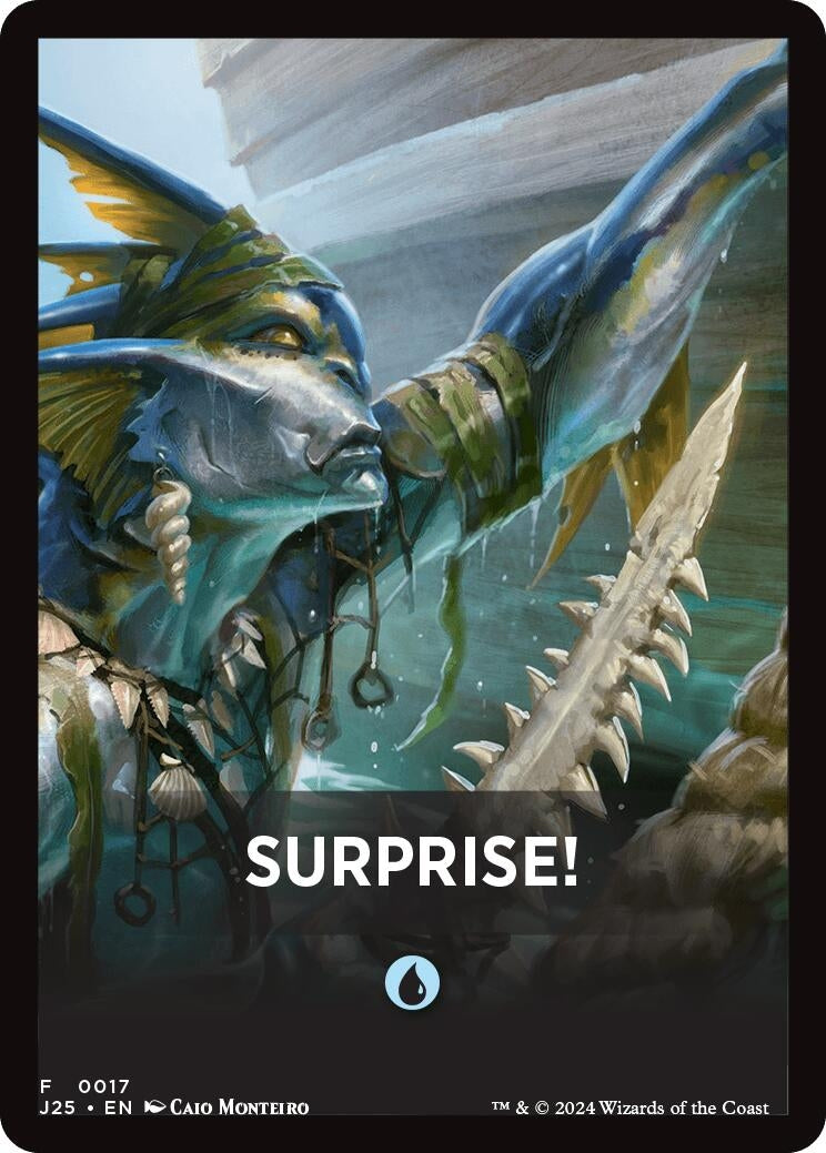 Surprise! Theme Card (17) [J25] - MTG Single
