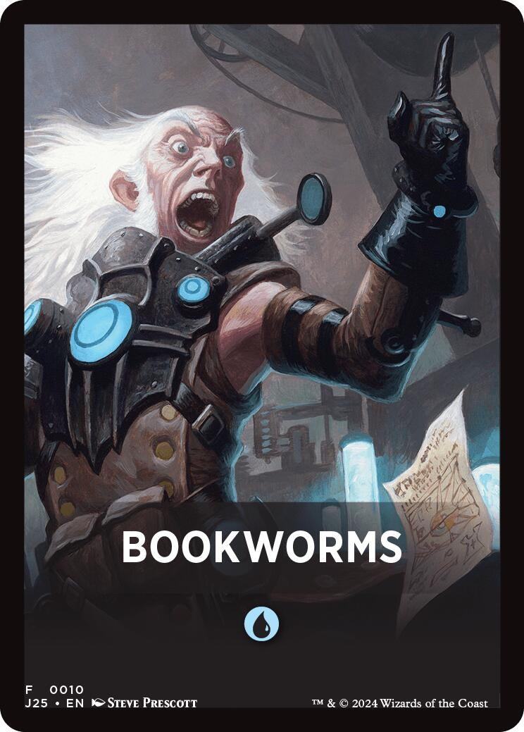 Bookworms Theme Card (10) [J25] - MTG Single