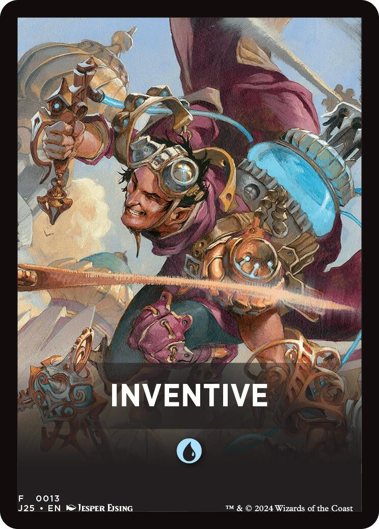 Inventive Theme Card (13) [J25] - MTG Single