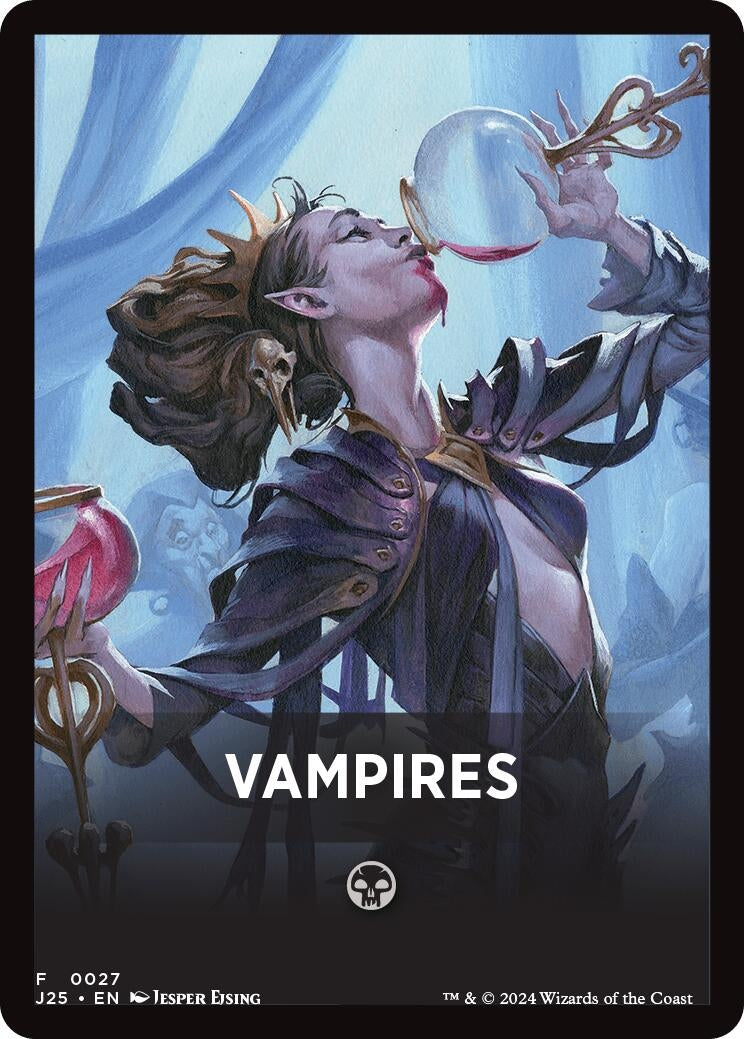 Vampires Theme Card (27) [J25] - MTG Single
