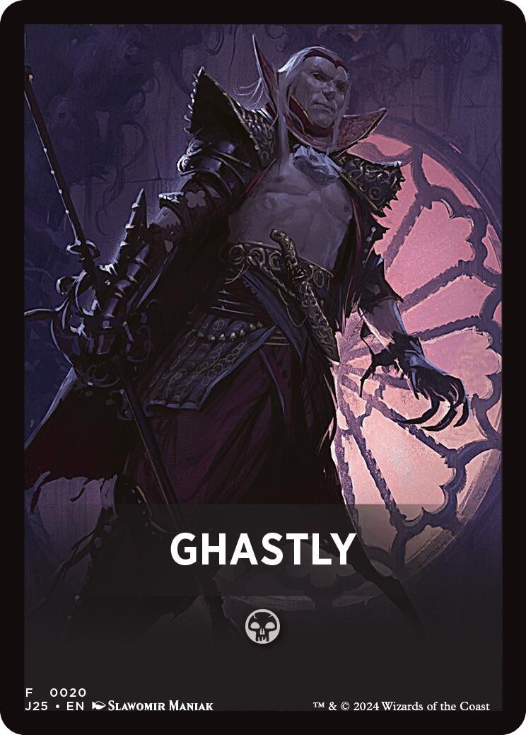Ghastly Theme Card (20) [J25] - MTG Single