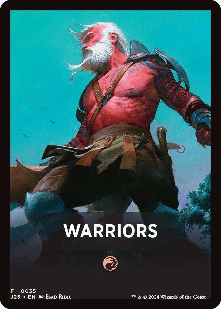 Warriors Theme Card (35) [J25] - MTG Single