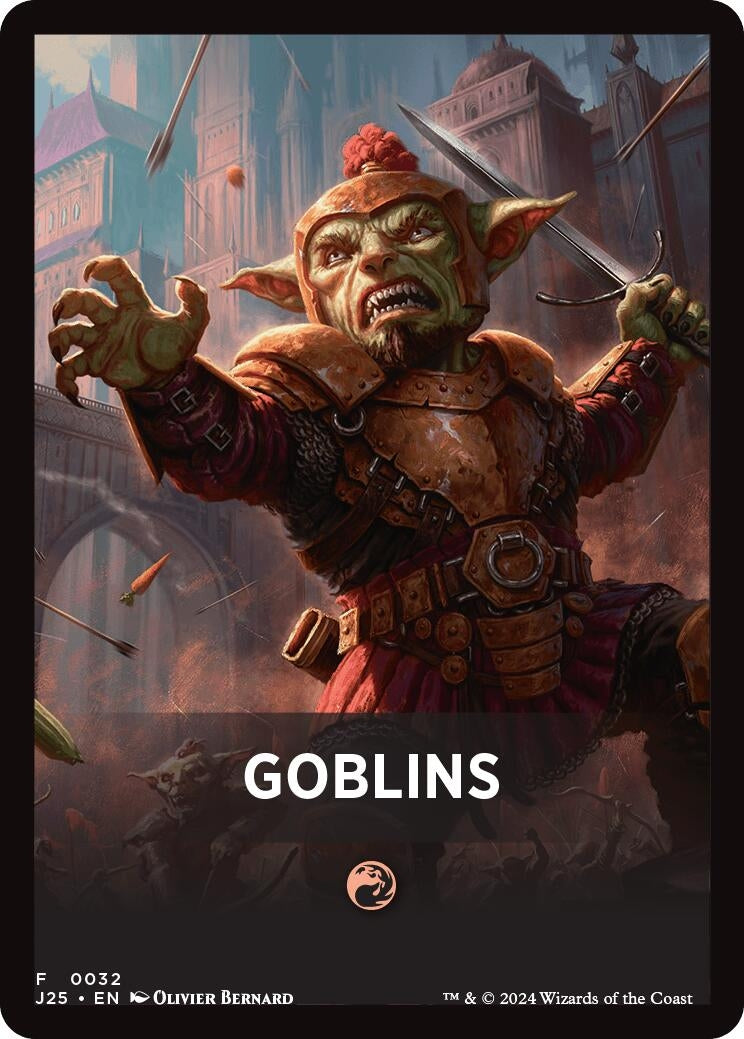 Goblins Theme Card (32) [J25] - MTG Single
