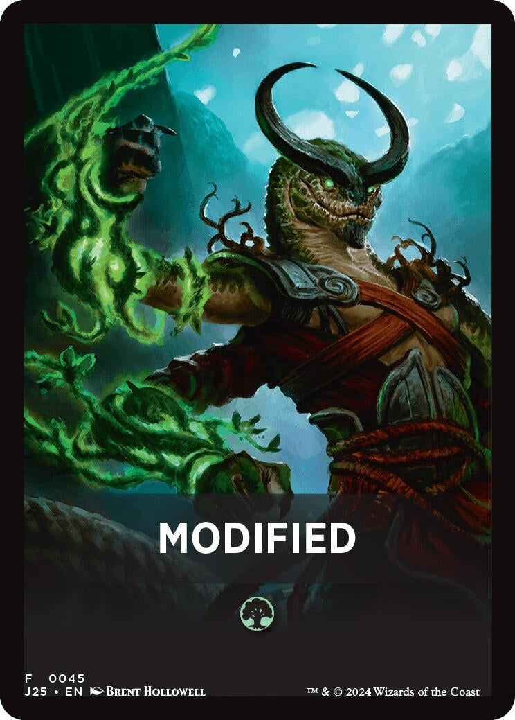 Modified Theme Card (45) [J25] - MTG Single