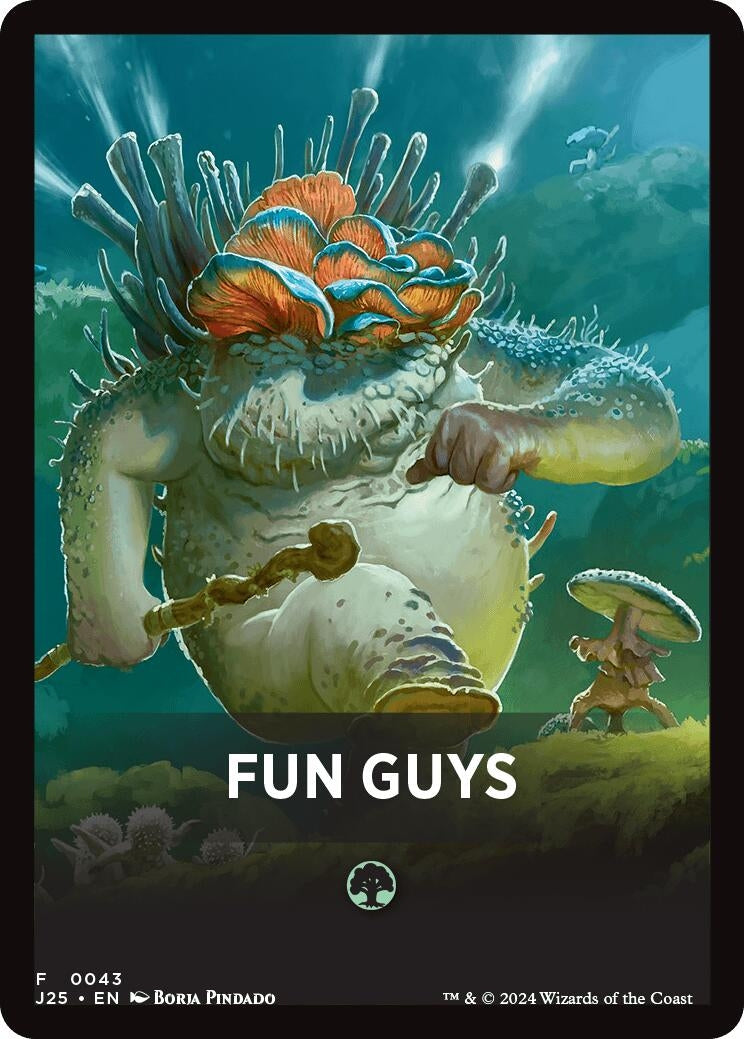 Fun Guys Theme Card (43) [J25] - MTG Single