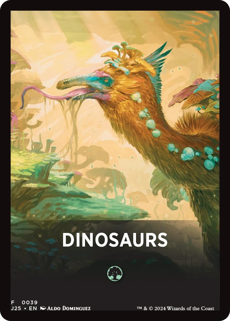 Dinosaurs Theme Card (39) [J25] - MTG Single