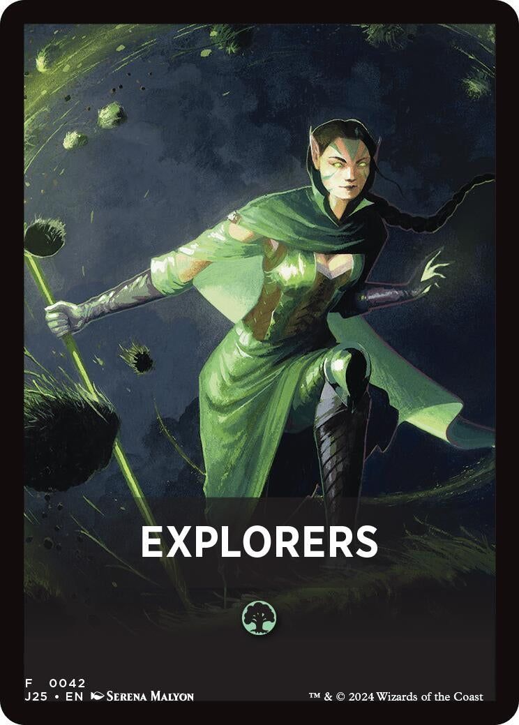 Explorers Theme Card (42) [J25] - MTG Single