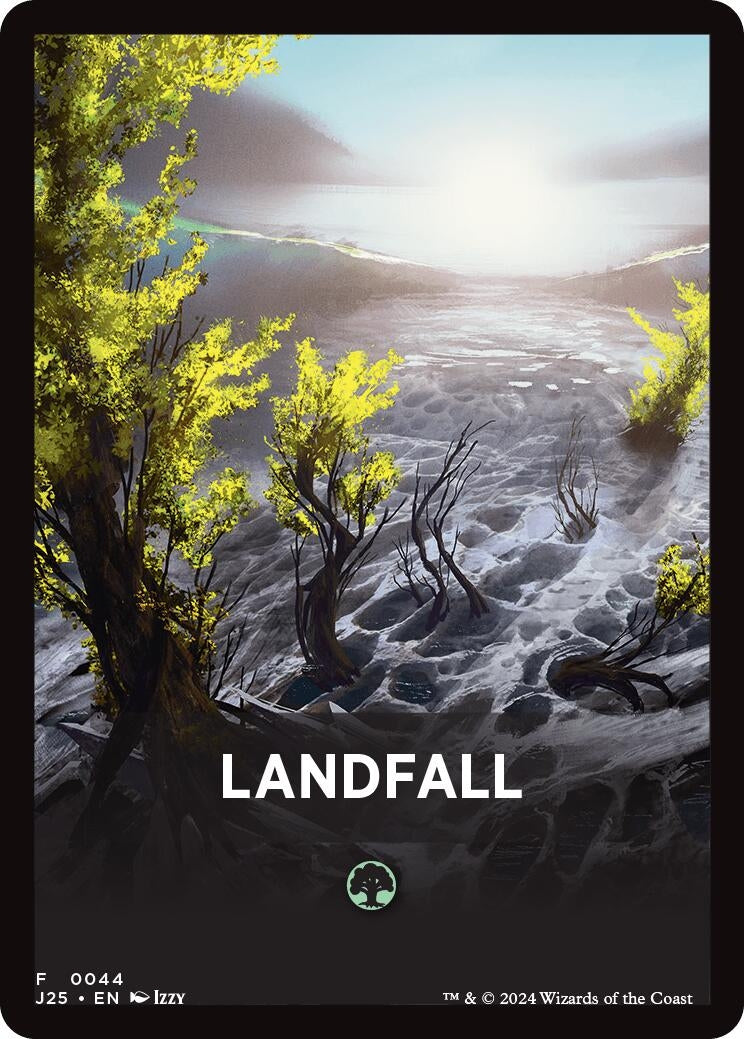 Landfall Theme Card (44) [J25] - MTG Single