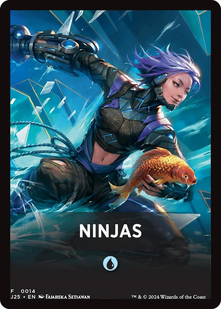 Ninjas Theme Card (14) [J25] - MTG Single