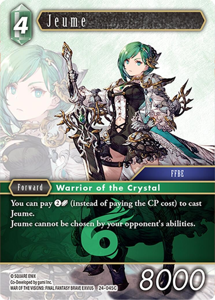 Jeume (24) [24] - Final Fantasy TCG Single