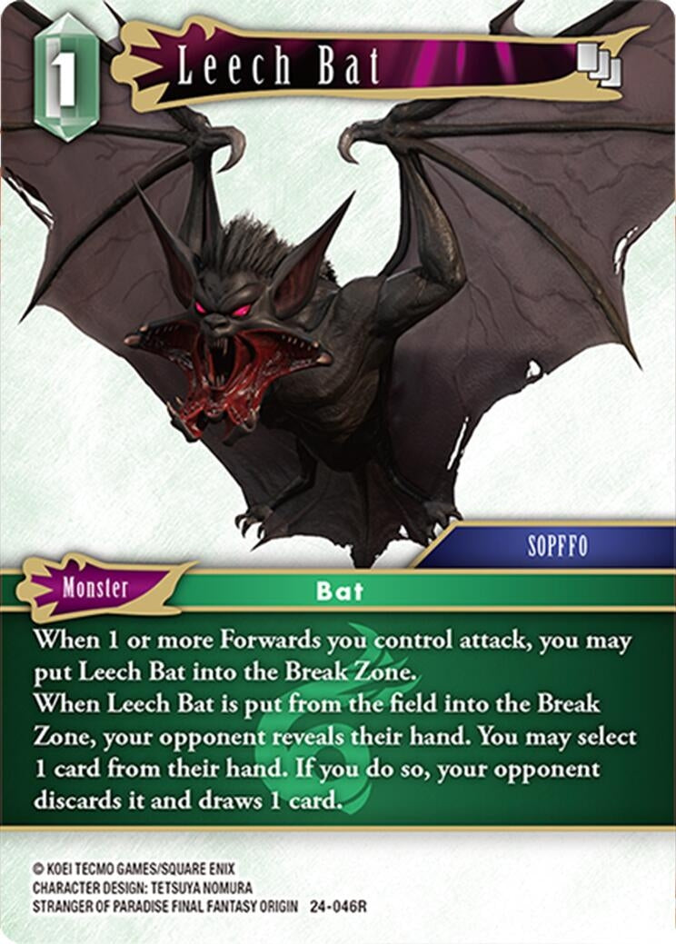 Leech Bat (24) [24] - Final Fantasy TCG Single