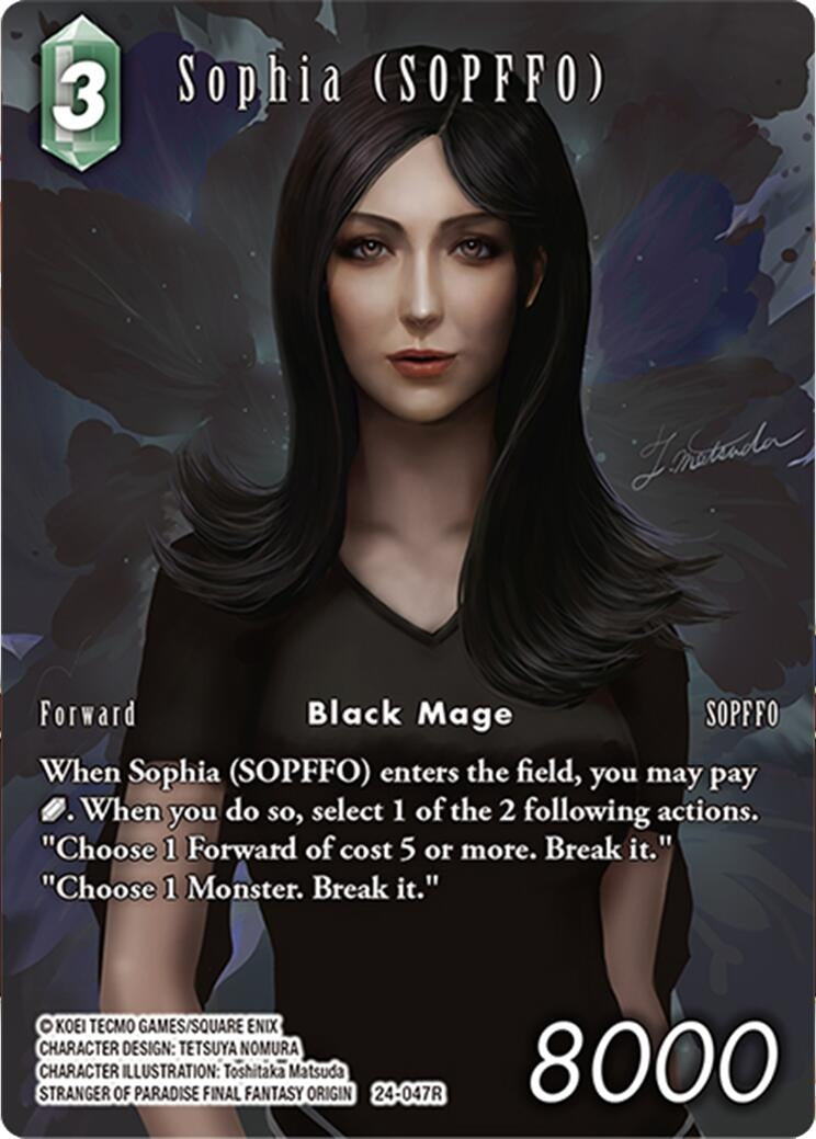Sophia (SOPFFO) (Full Art) (24) [24] - Final Fantasy TCG Single