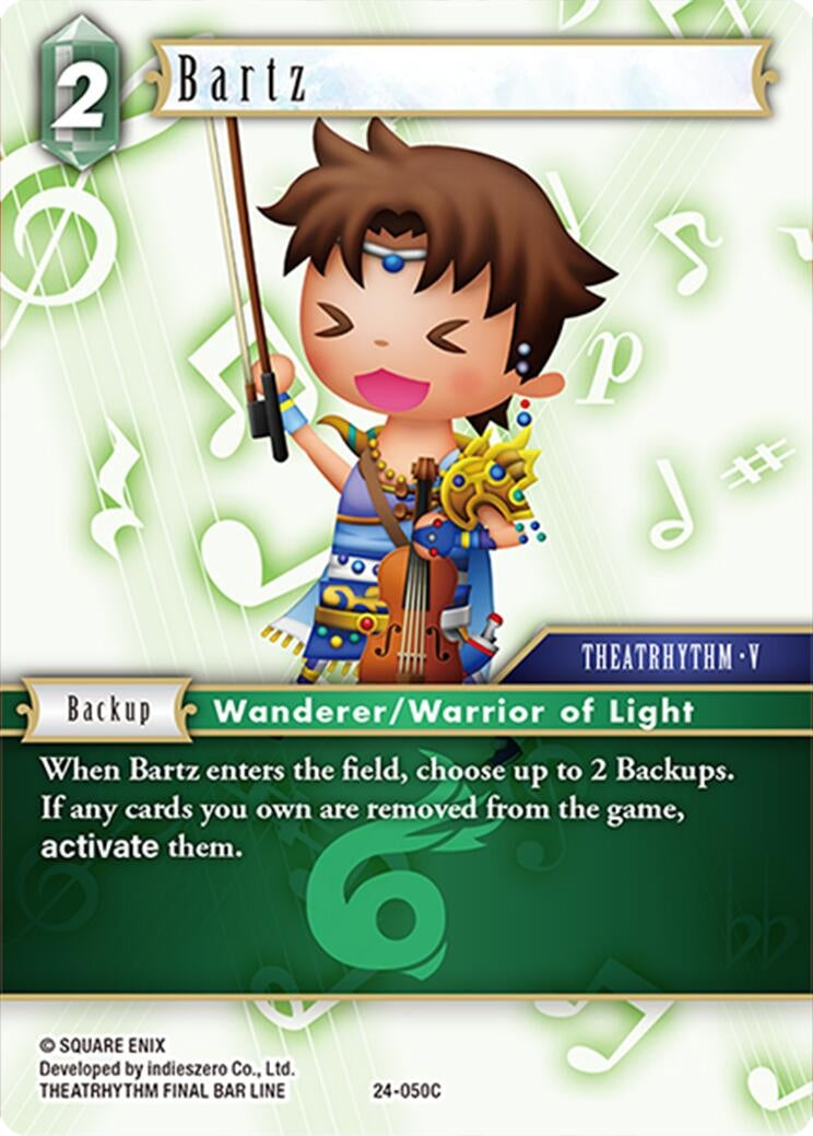 Bartz (24) [24] - Final Fantasy TCG Single