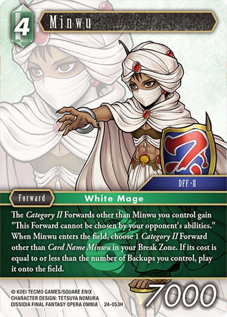 Minwu (24) [24] - Final Fantasy TCG Single