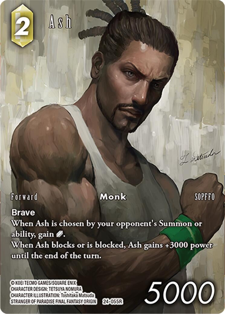 Ash (Full Art) (24) [24] - Final Fantasy TCG Single