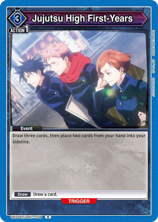 Jujutsu High First-Years (31109) [UE03ST] - Union Arena Single