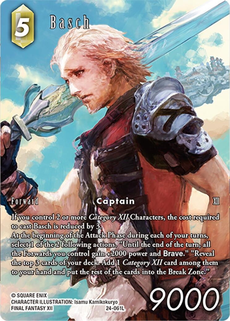 Basch (Full Art) (24) [24] - Final Fantasy TCG Single