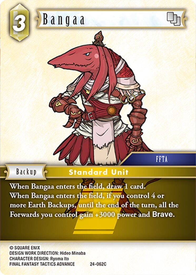 Bangaa (24) [24] - Final Fantasy TCG Single