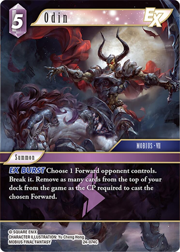 Odin (24) [24] - Final Fantasy TCG Single