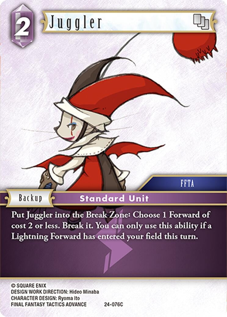 Juggler (24) [24] - Final Fantasy TCG Single