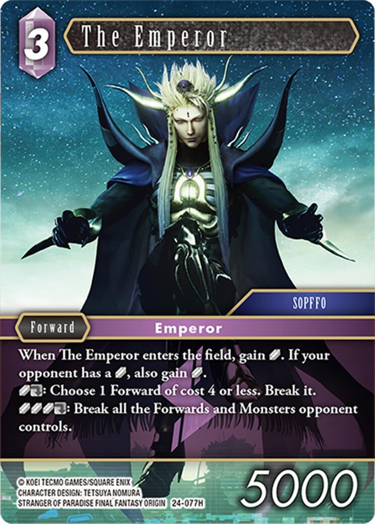 The Emperor (24) [24] - Final Fantasy TCG Single