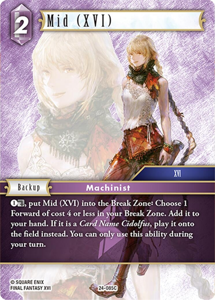 Mid (XVI) (24) [24] - Final Fantasy TCG Single
