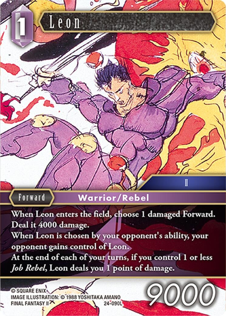 Leon (24) [24] - Final Fantasy TCG Single