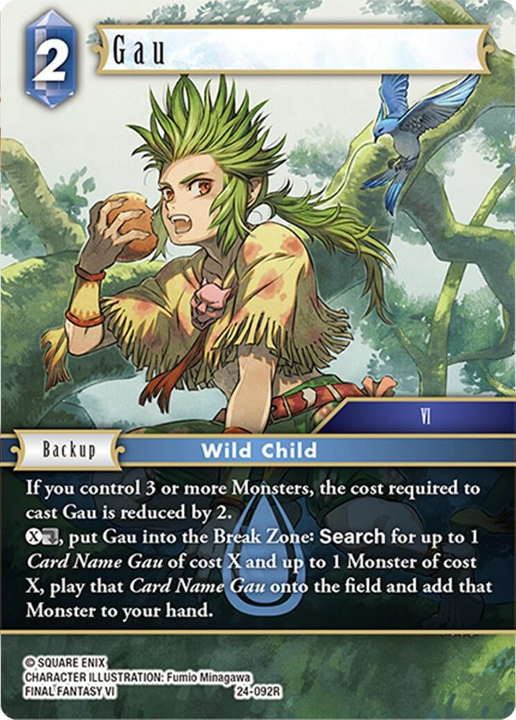 Gau (24) [24] - Final Fantasy TCG Single