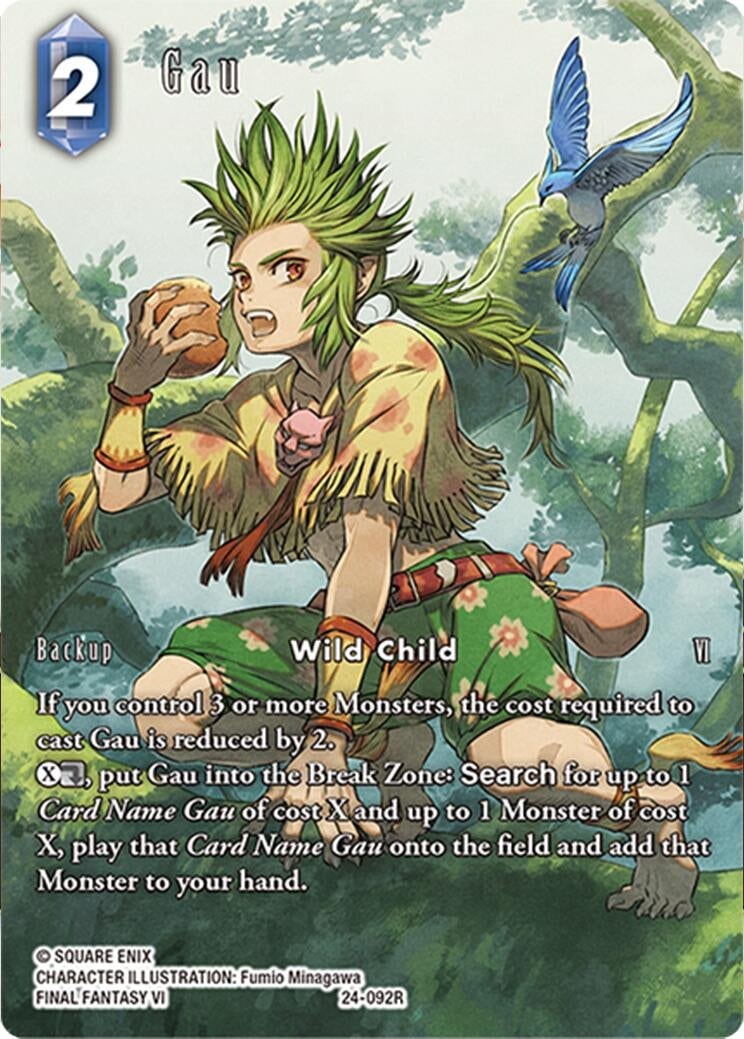 Gau (Full Art) (24) [24] - Final Fantasy TCG Single