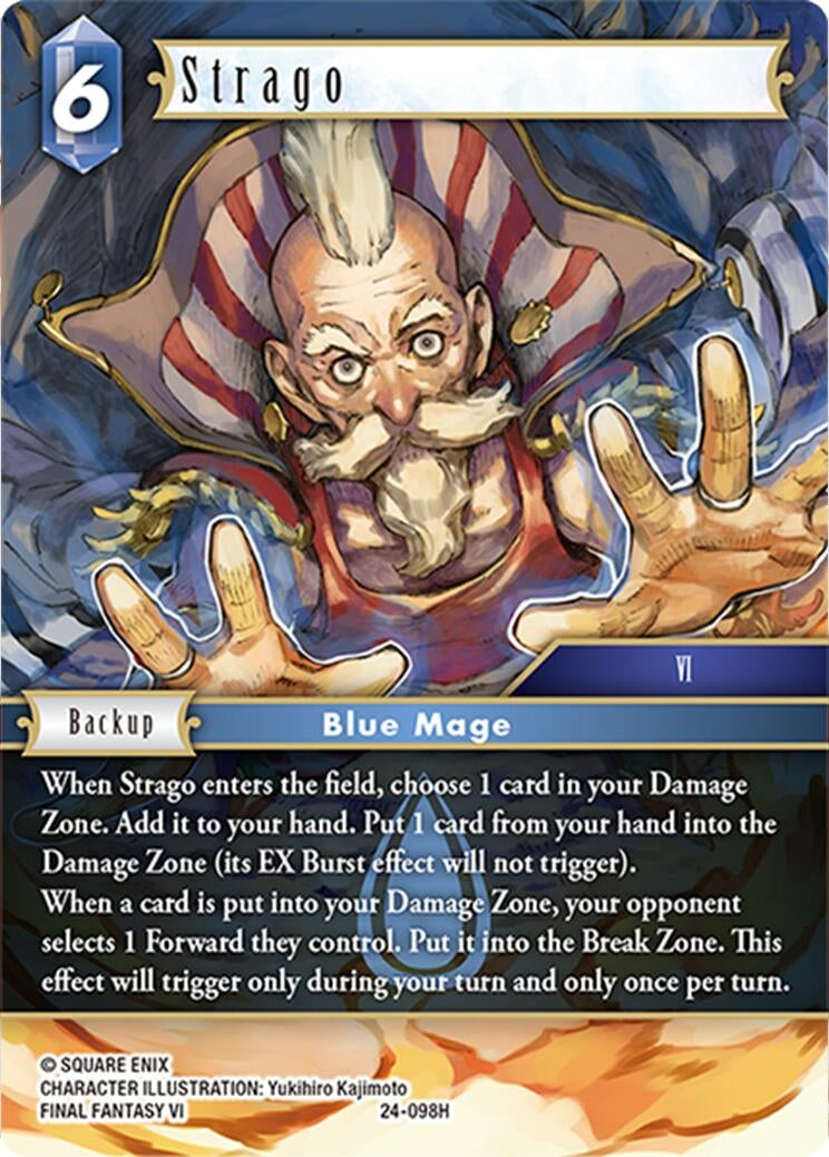 Strago (24) [24] - Final Fantasy TCG Single