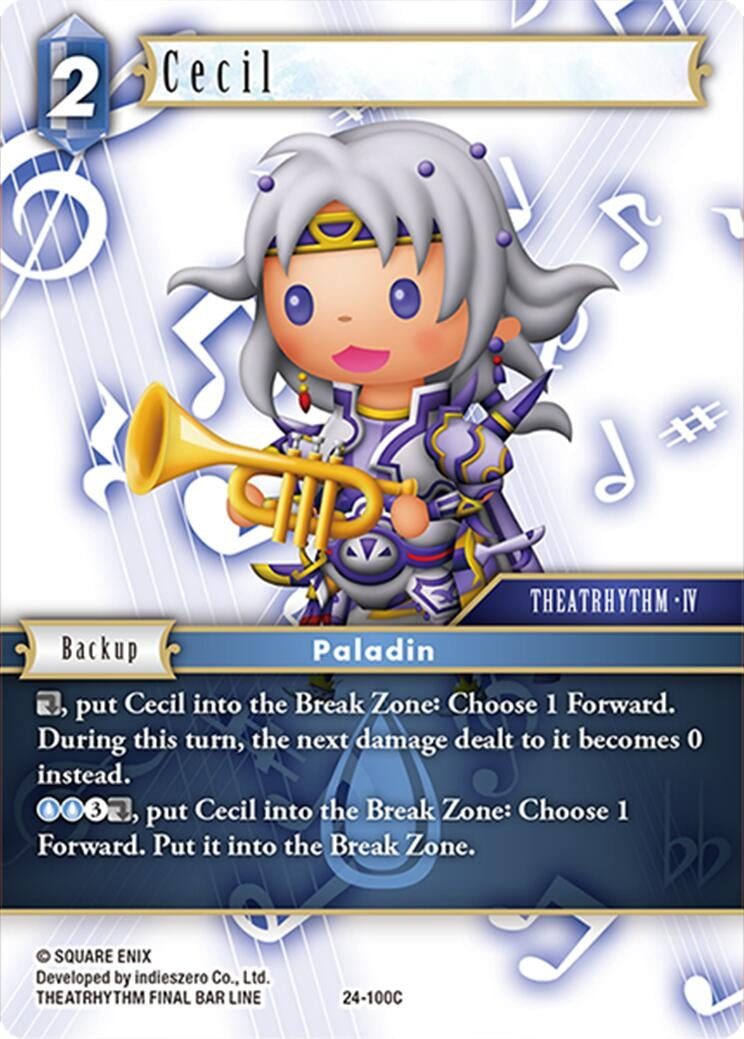 Cecil (24) [24] - Final Fantasy TCG Single