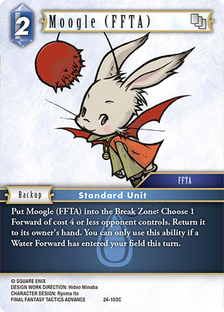 Moogle (FFTA) (24) [24] - Final Fantasy TCG Single