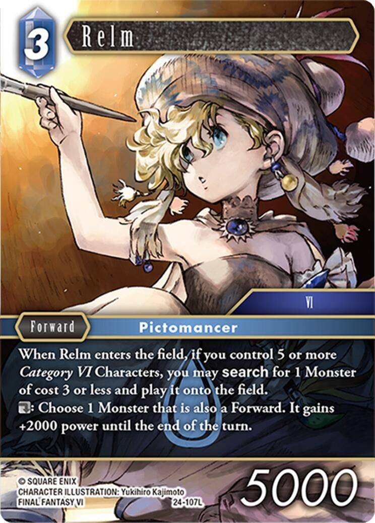 Relm (24) [24] - Final Fantasy TCG Single