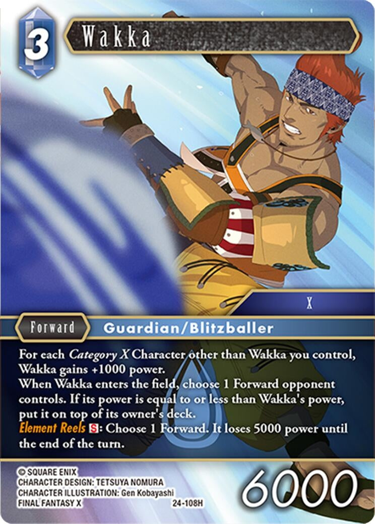Wakka (24) [24] - Final Fantasy TCG Single