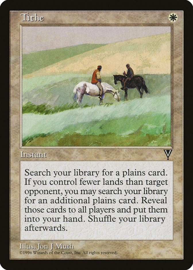 Tithe [VIS] - MTG Single